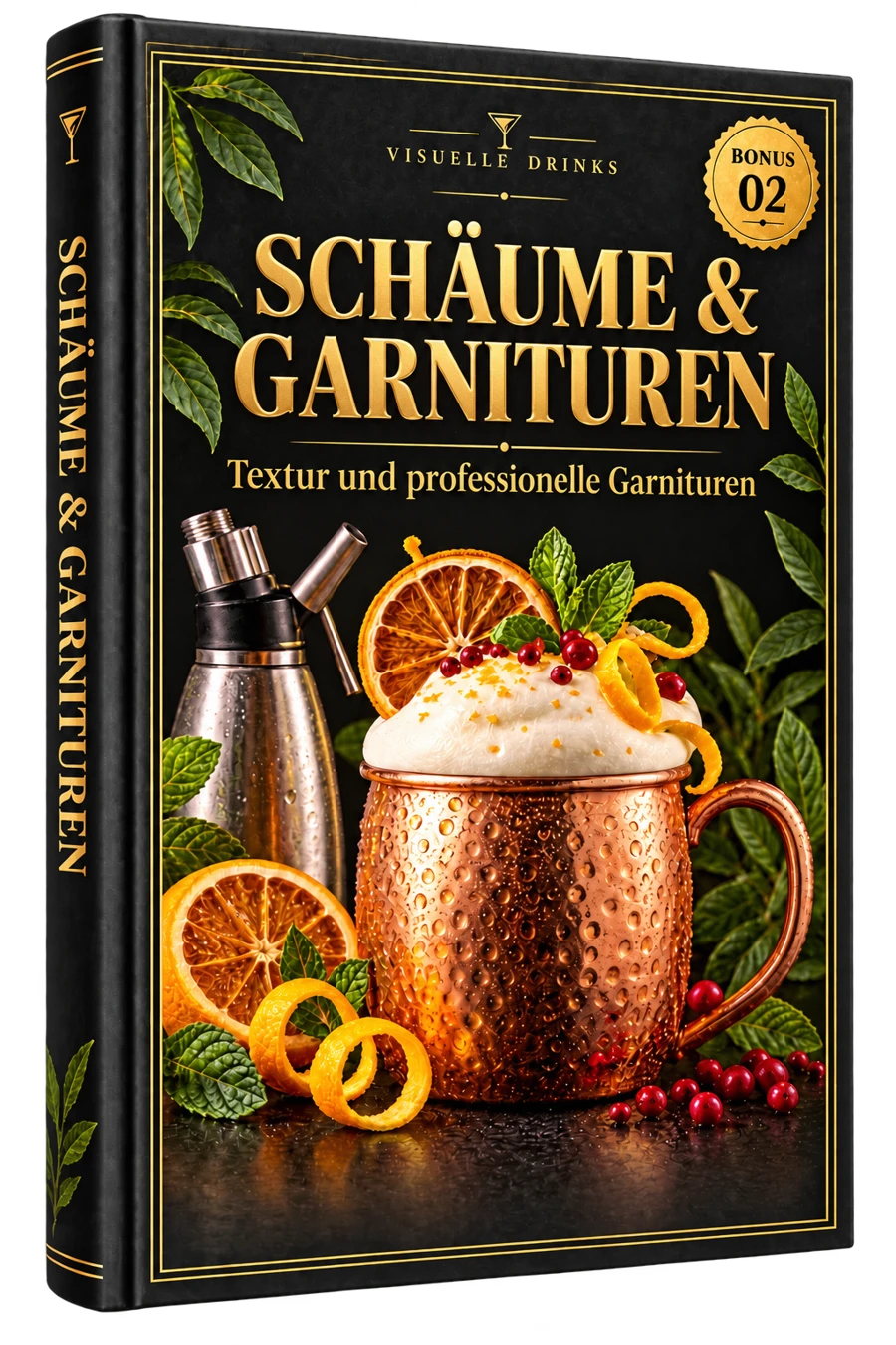 Schäume und eindrucksvolle Garnituren